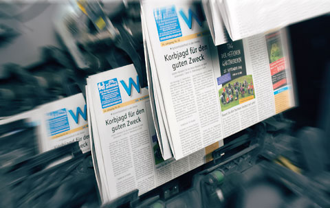 Le nouveau système d’encartage des journaux ProLiner D double mode peut être exploité en mode double et en mode simple.