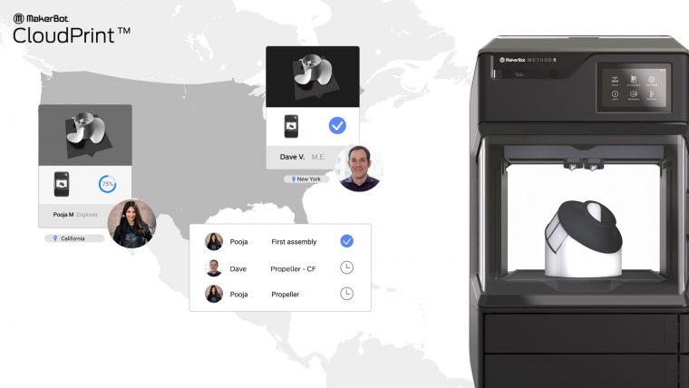MakerBot CloudPrint Hero Image 760x428